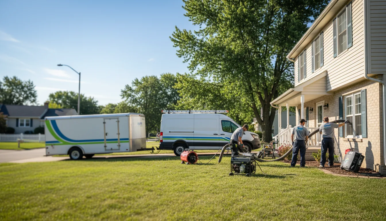 Flooded Basement Restoration And Cleanup With Repair in Wisconsin Rapids, WI near me